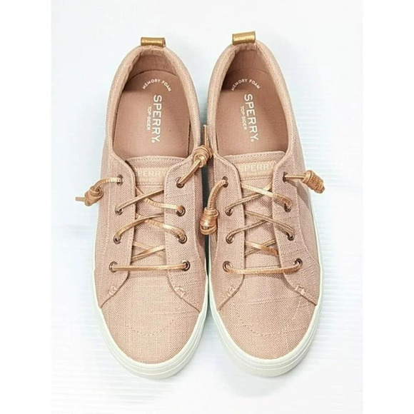 Sperry Women's Crest Vibe Baja Sneaker Cross Rose Size 10 M (MSRP $70) - Picture 4 of 9